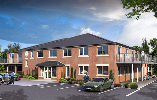 3D Architectural drawing for licenced premises