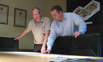 Alan Doherty and Lee Hollinworth of Whittaker Design