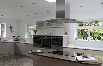 Kitchen extension, open plan living